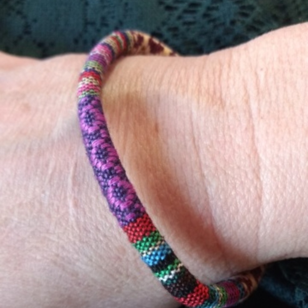 New Beautiful Cotton Wrap Bracelet Adult Size